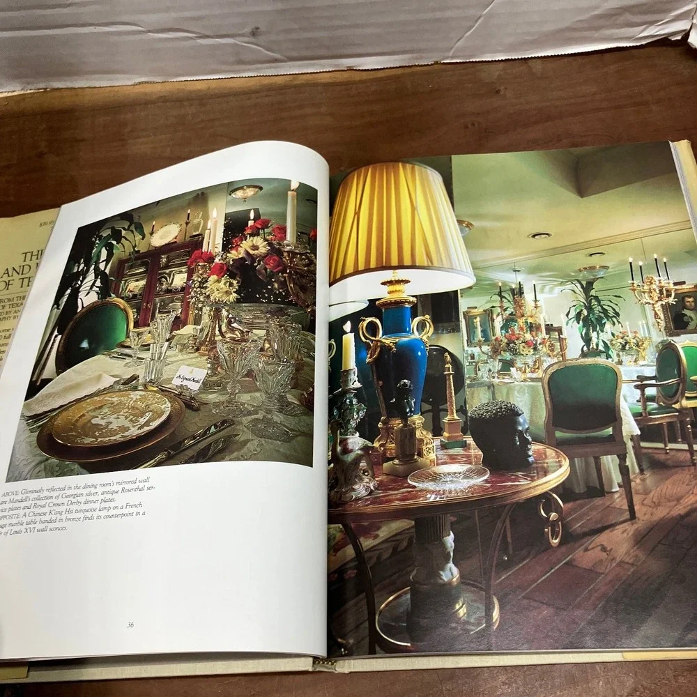 Grand Homes of Texas Ann Richardson 1982 Illustrated Architecture Texas Monthly